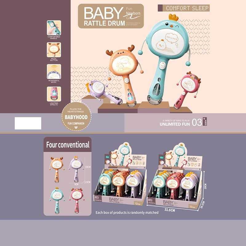 Baby Rattle Drum HY 629