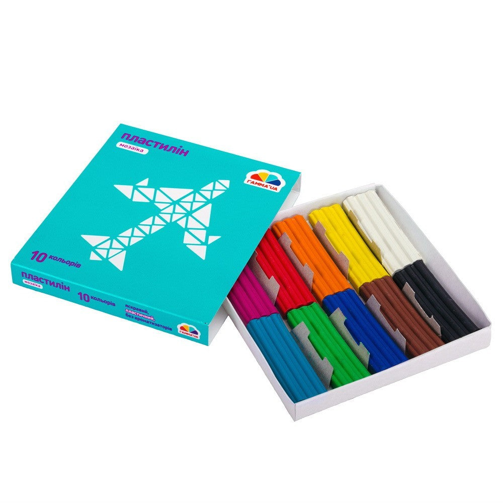 Gamma Mosaic 300303 10 Colors Modeling Clay