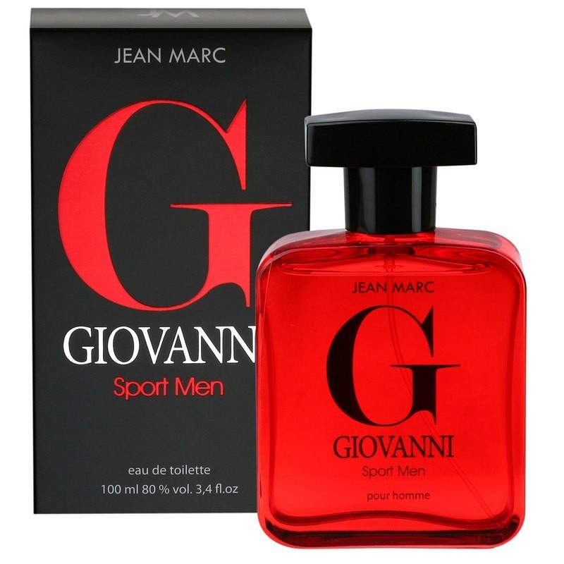 Jean Marc Giovanni Sport Men's Eau de Toilette, 100 mL