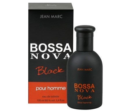 Jean Marc Bossa Nova Black Men's Eau de Toilette, 100 mL
