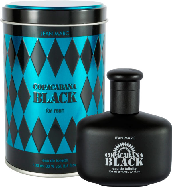 Jean Marc Copacabana Black Men's Eau de Toilette, 100 mL