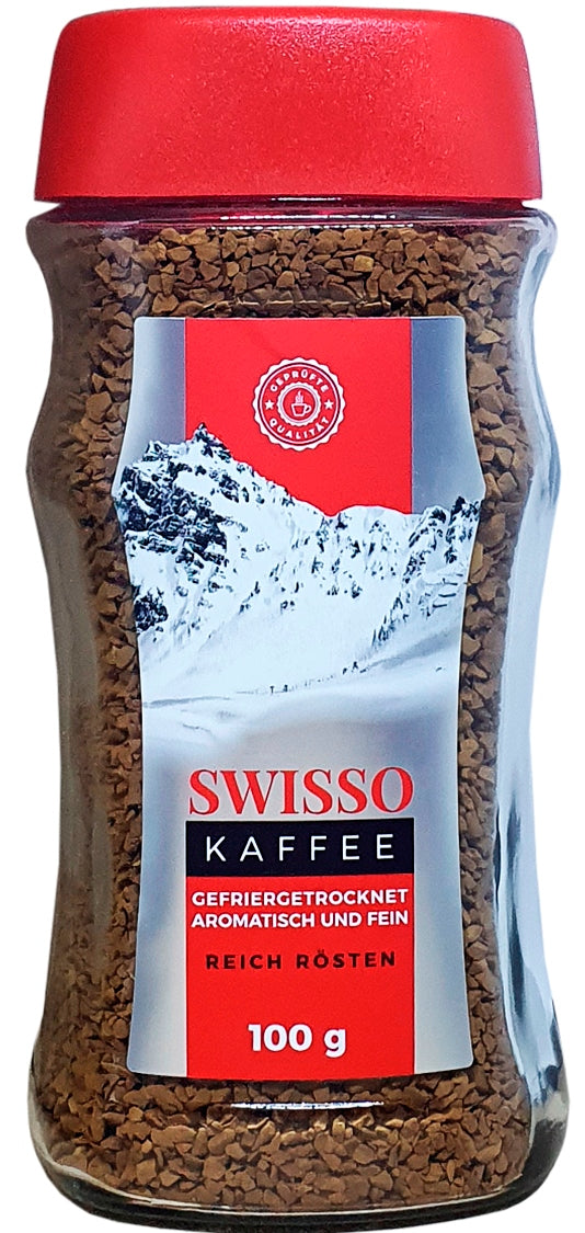 Swisso Kaffee Instant Coffee, 100 g