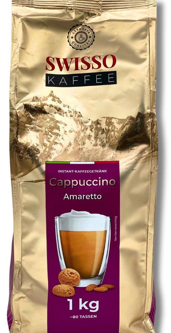 Swisso Kaffee Amaretto Cappuccino, 1 kg
