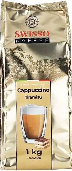 Swisso Kaffee Tiramisu Cappuccino, 1 kg