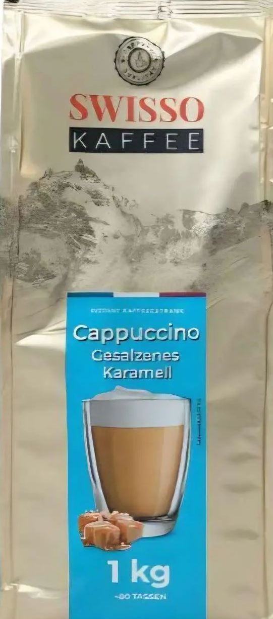 Swisso Kaffee Salted Caramel Cappuccino, 1 kg