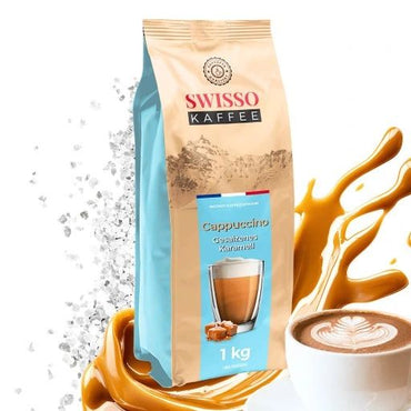 Swisso Kaffee Salted Caramel Cappuccino, 1 kg - Image 2