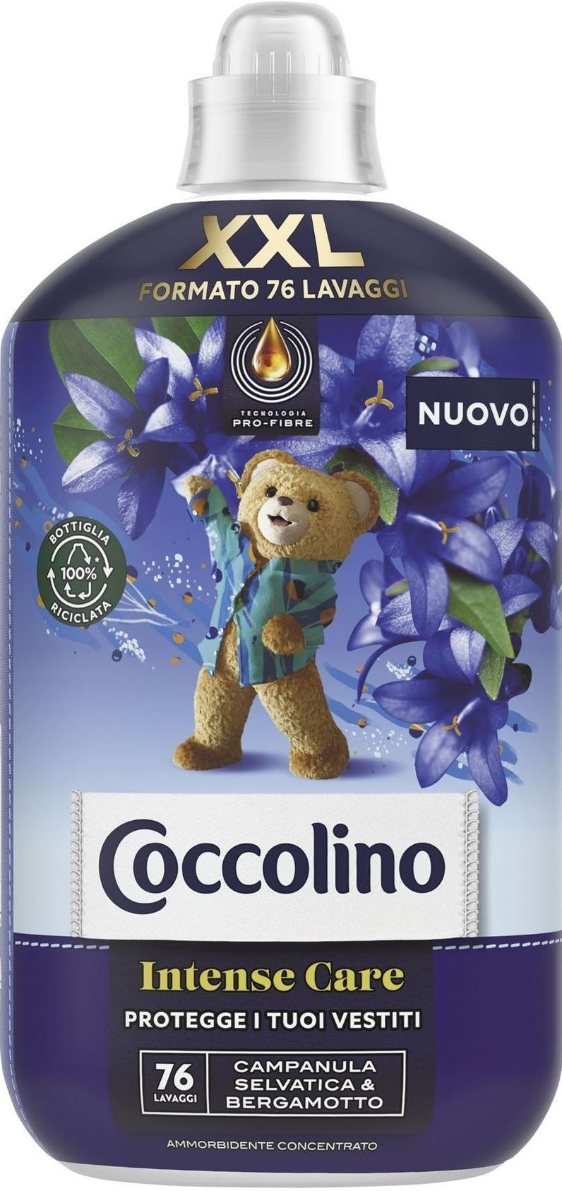 Coccolino Wild Bluebell & Bergamot Fabric Softener, 1.75 L