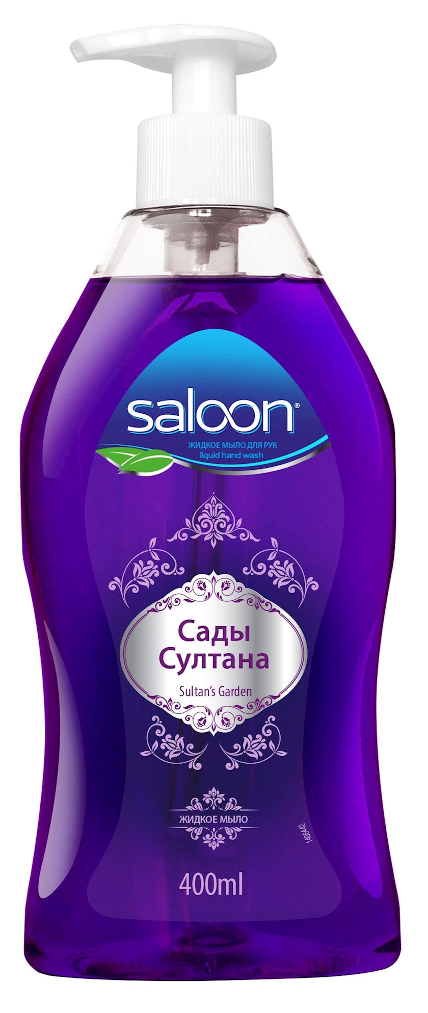 Saloon Sultan's Gardens Liquid Hand Soap with Pump, 400 mL