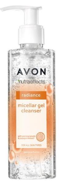 Avon Nutra Effects Radiance Micellar Face Wash Gel, 195 mL