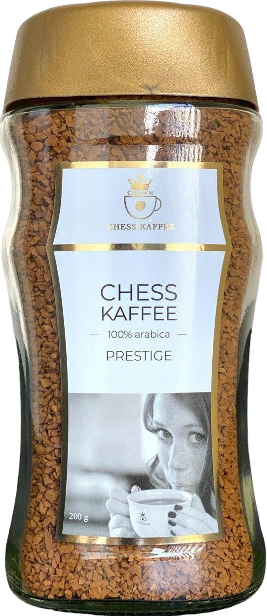 Chess Kaffee Prestige Instant Coffee in Glass Jar, 200 g