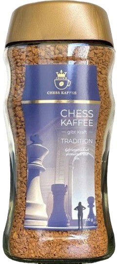 Chess Kaffee Tradition Instant Coffee in Glass Jar, 200 g