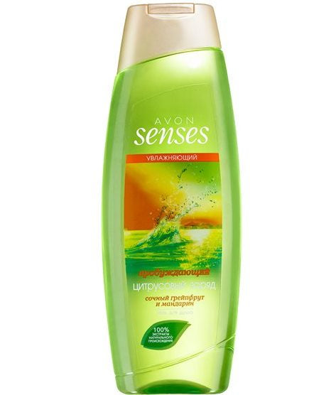 Avon Senses Citrus Boost Shower Gel, 500 mL - Image 2