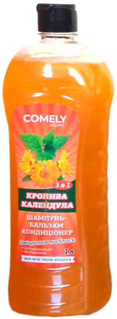 Comely Nettle & Calendula 3-in-1 Shampoo & Conditioner, 1 L