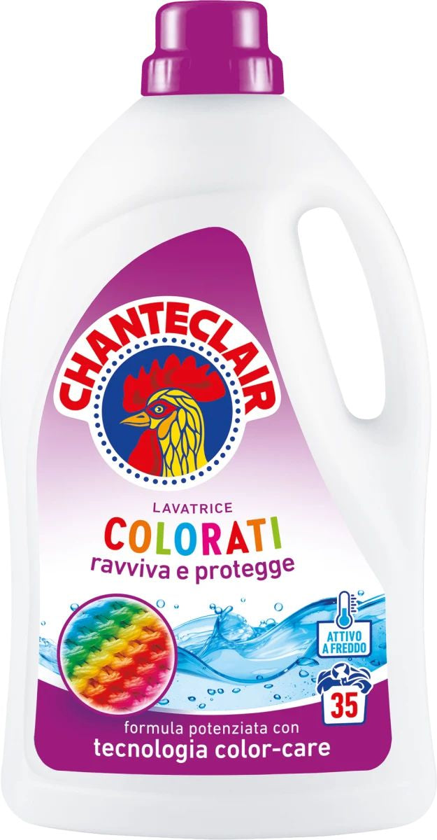 Chante Clair Lavatrice Color Laundry Detergent Gel, 35 Loads, 1.575 L