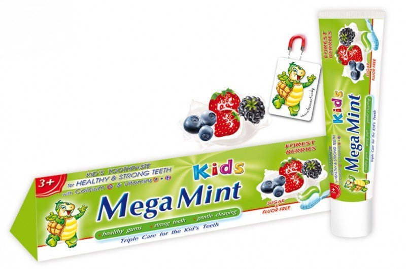 Mega Mint Wild Berries Kids Toothpaste, 50 mL