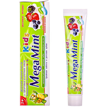 Mega Mint Wild Berries Kids Toothpaste, 50 mL - Image 2
