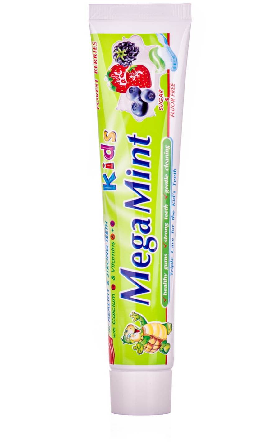Mega Mint Wild Berries Kids Toothpaste, 50 mL - Image 3