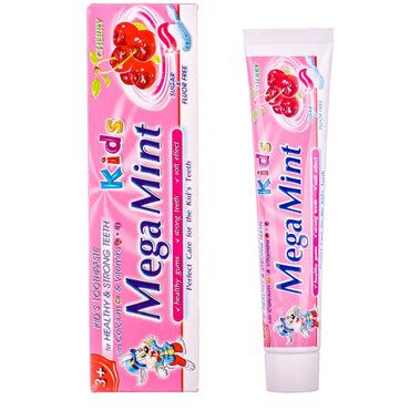 Mega Mint Cherry Kids Toothpaste, 50 mL - Image 2