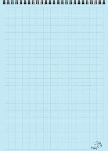 4Profi Title Office A6 Grid Notebook with Colored Pages, 64 Sheets, Assorted - Image 2