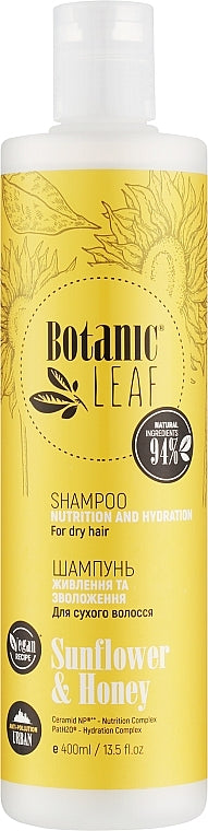 Botanic Leaf Nourishing & Moisturizing Shampoo for Dry Hair, 400 mL