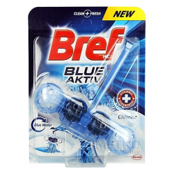 Toilet rim block Bref Active 50 g chlorine Blue Water