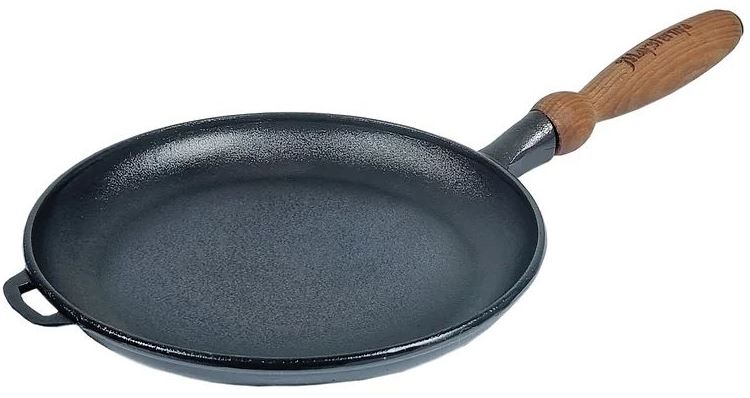 Maysternya T301 Cast-Iron Crepe Pan, 24 cm