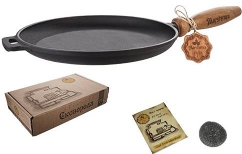 Maysternya T301 Cast-Iron Crepe Pan, 24 cm - Image 2