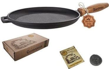 Maysternya T301 Cast-Iron Crepe Pan, 24 cm - Image 2