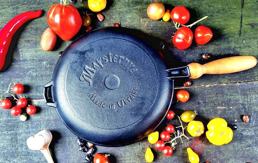 Maysternya T301 Cast-Iron Crepe Pan, 24 cm - Image 3