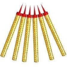 Cold Fountain Cake Sparklers, 12 cm, 6 pcs