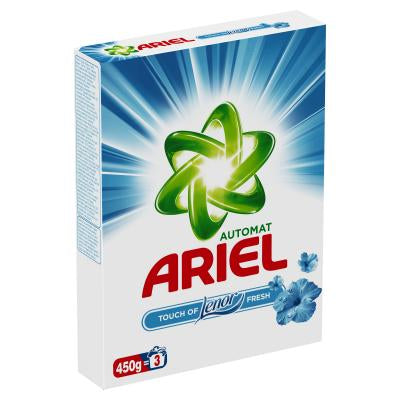 Ariel Lenor Effect Automatic Laundry Detergent Powder, 450 g