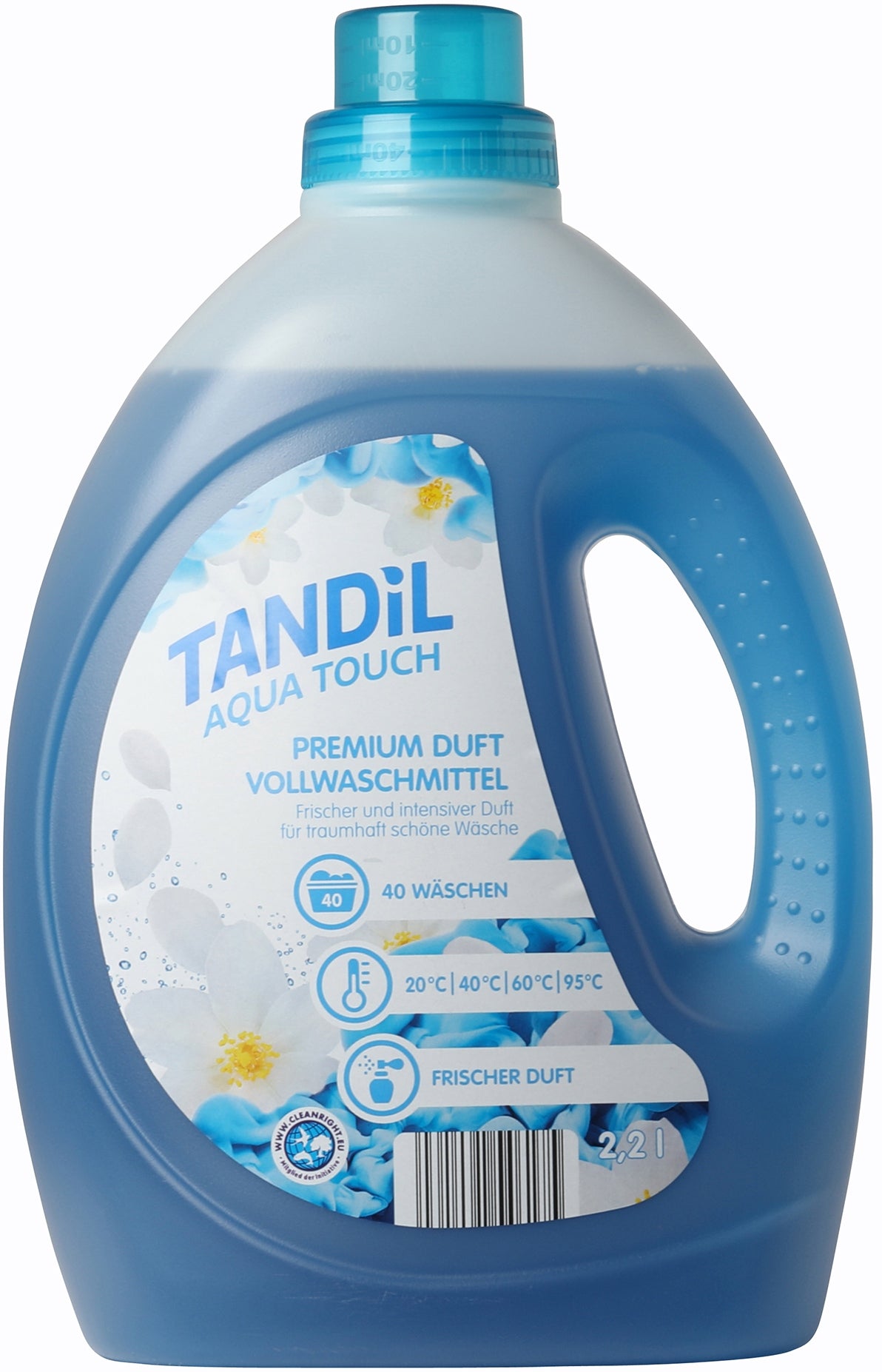 Tandil Premium Aqua Touch Laundry Detergent Gel, 40 Loads, 2.2 L