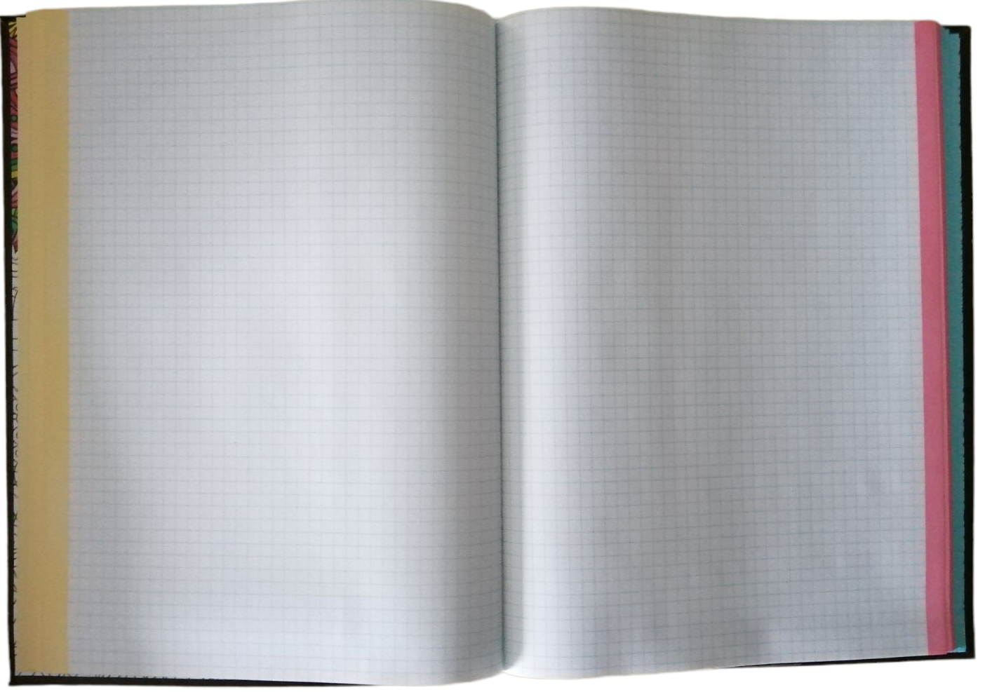 Bourgeois A4 Integrated-Cover Grid Notebook, 120 Sheets - Image 4