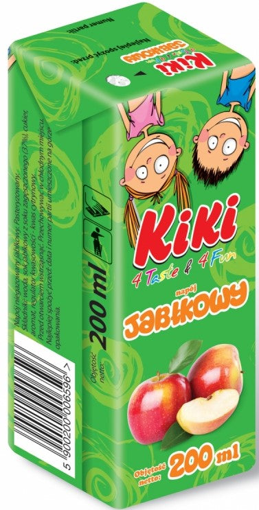 Kiki Apple Kids Juice, Carton, 200 mL