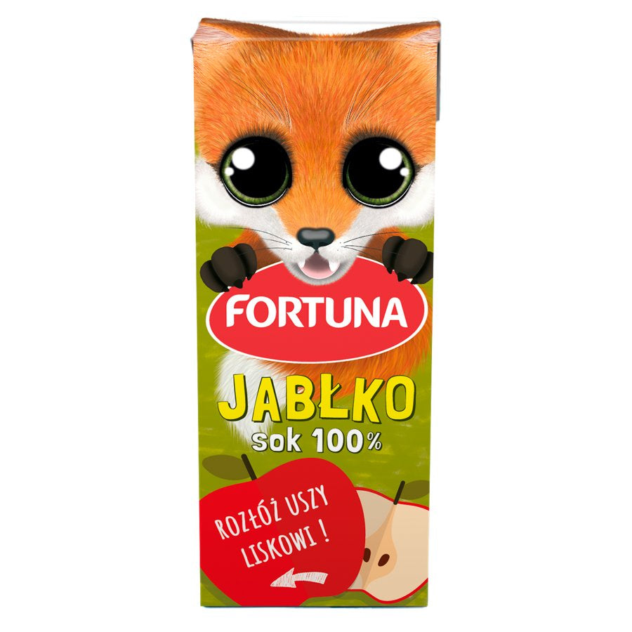 Fortuna Apple Kids Juice, Carton, 200 mL - Image 2