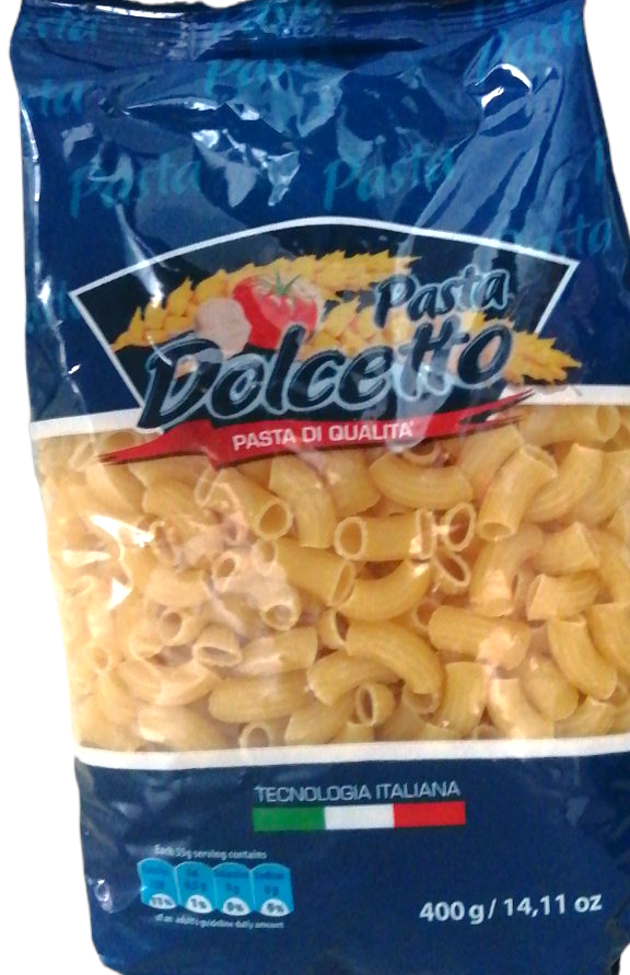 Dolcetto Large Elbow Pasta, 400 g