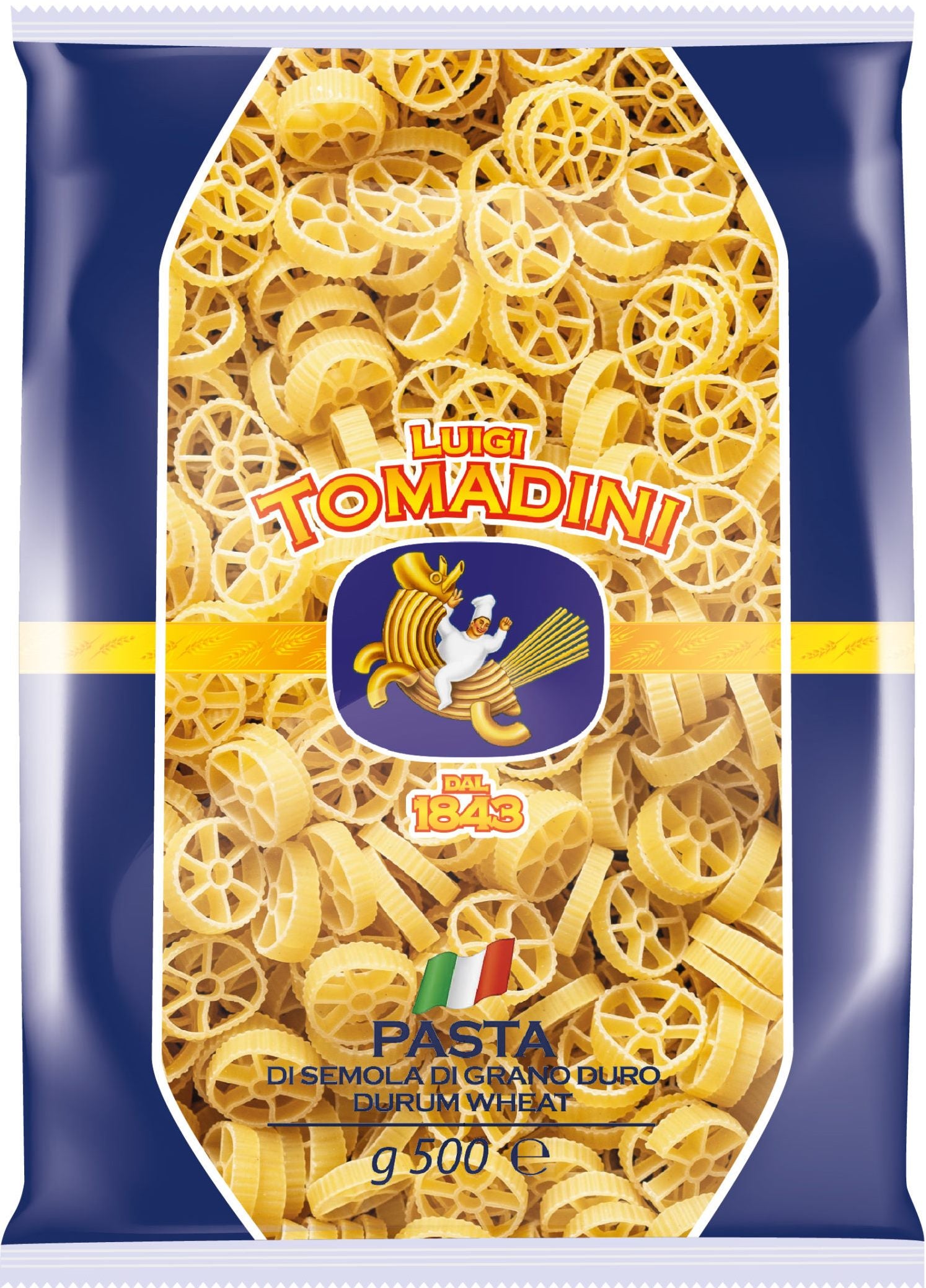 Luigi Tomadini No. 68 Wheel Pasta, 500 g