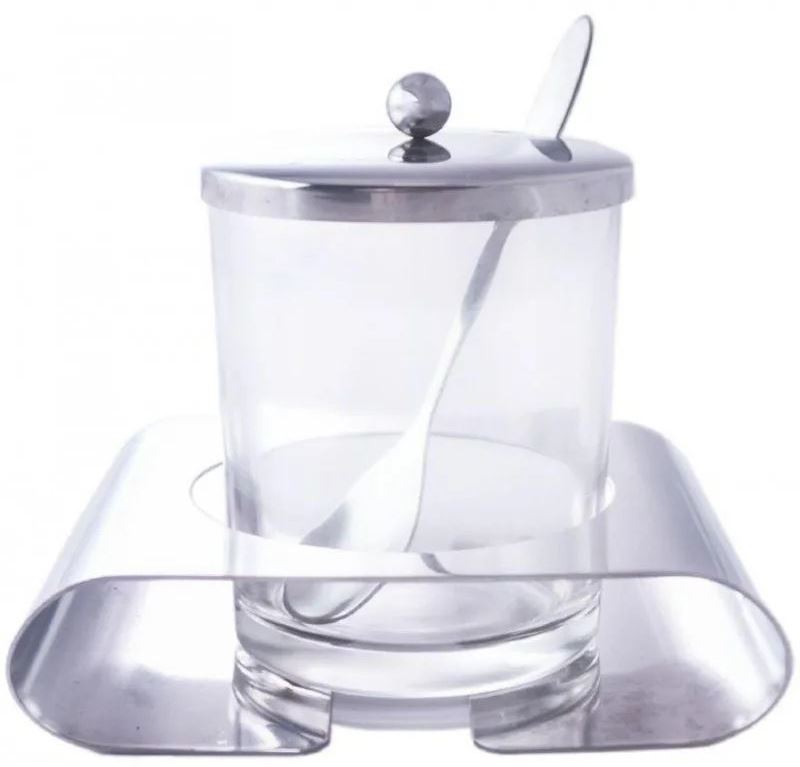 Kamille KM7005 Sugar Bowl with Spoon, 200 mL