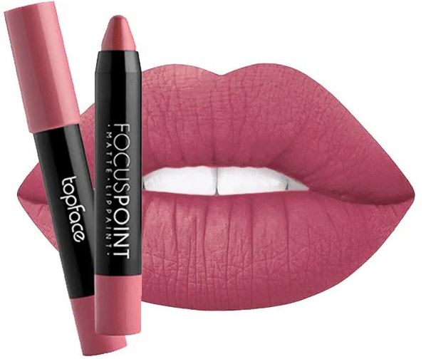 TopFace Focus Point Matte Lippaint Lipstick Pencil No. 002, 3.5 g - Image 2