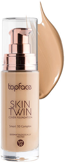 TopFace Skin Twin Cover Foundation No. 007 Wet Sand, 32 mL