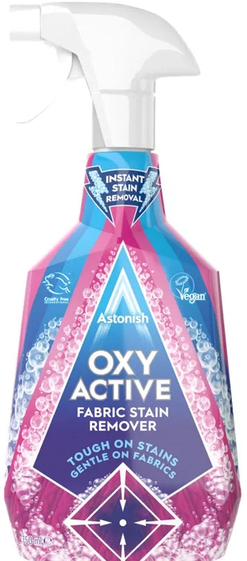 Astonish Oxy Active Oxygen Stain Remover Spray, 750 mL