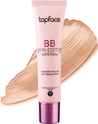 TopFace Skin Editor Matte Finish SPF 15 BB Cream No. 005, 30 mL