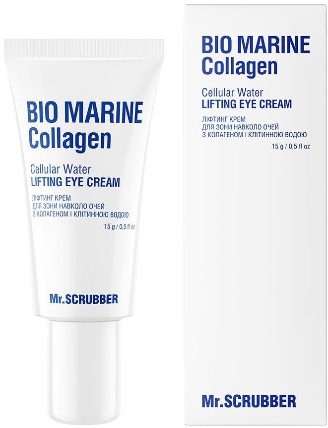 Mr. Scrubber Bio Marine Collagen Lifting Eye Cream with Collagen & Cell Water, 15 g