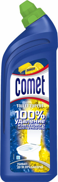 Comet Lemon Toilet Cleaner, 700 mL