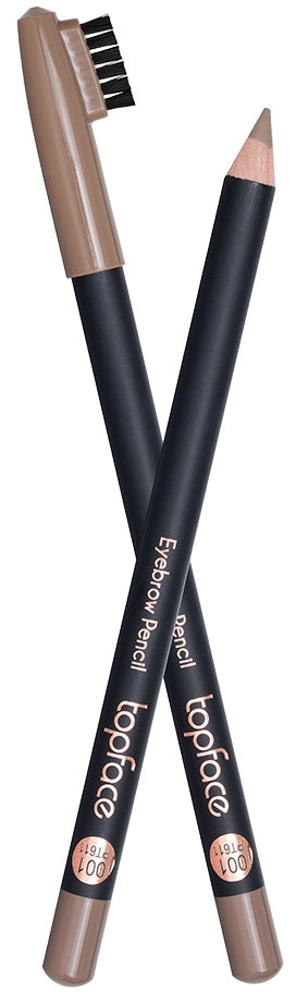 TopFace Eyebrow Pencil 001 Light Brown with Brush