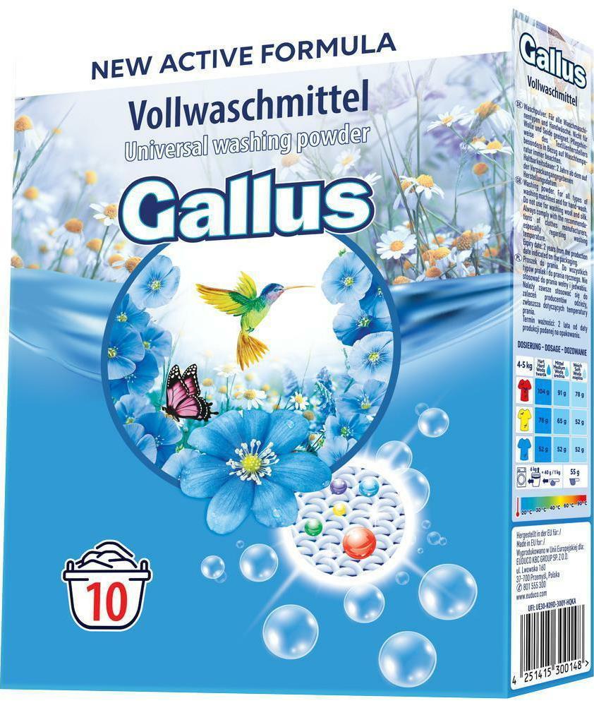 Gallus Universal Laundry Detergent Powder, 650 g