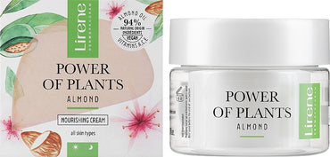 Lirene Power of Plants Almond Nourishing Face Cream, 50 mL - Image 2
