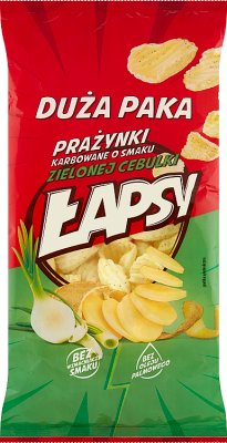 Lapsy Green Onion Potato Snacks, 110 g