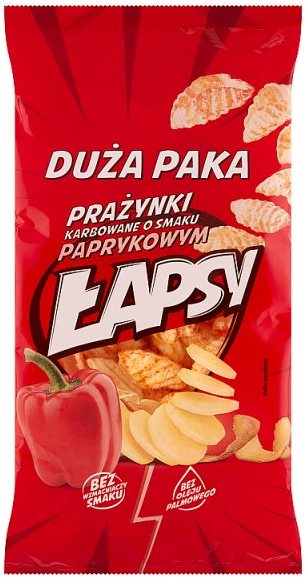 Lapsy Paprika Potato Snacks, 110 g