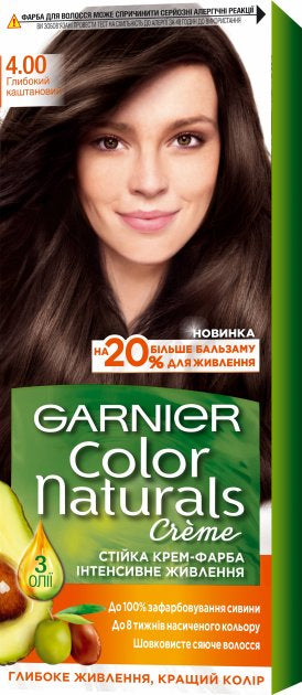 Garnier Color Naturals 4.00 Deep Chestnut Hair Color